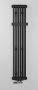 Sapho Fede fürdőszobai radiátor 306x1500 mm, matt fekete IR191