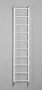 Sapho Dina fürdőszobai radiátor 350x1680 mm, fehér IR378TW