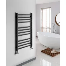   Sapho Metro fürdőszobai radiátor 450x890 mm, matt fekete IR400TB
