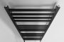 Sapho Metro fürdőszobai radiátor 500x1200 mm, matt fekete IR410TB