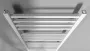 Sapho Metro fürdőszobai radiátor 500x1200 mm, fehér IR410T