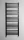 Sapho Metro fürdőszobai radiátor 600x1510 mm, matt fekete IR420TB