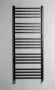 Sapho Metro fürdőszobai radiátor 600x1510 mm, matt fekete IR420TB