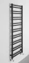 Sapho Metro Dos fürdőszobai radiátor 550x1430 mm, matt fekete IR430TB