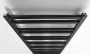 Sapho Metro Dos fürdőszobai radiátor 550x1430 mm, matt fekete IR430TB