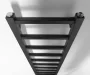 Sapho Metro Light fürdőszobai radiátor 30x150 cm, matt fekete IR446TB
