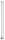 Sapho Pilon fürdőszobai radiátor 122x1800 mm két akasztóval, matt fehér IZ125T