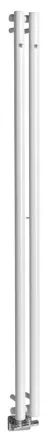 Sapho Pilon fürdőszobai radiátor 122x1800 mm két akasztóval, matt fehér IZ125T
