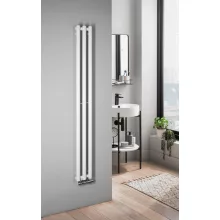  Sapho Pilon fürdőszobai radiátor 196x1800 mm három akasztóval, matt fehér IZ127T