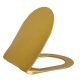 Sapho Paula Slim WC ülőke, soft close, arany KC0903