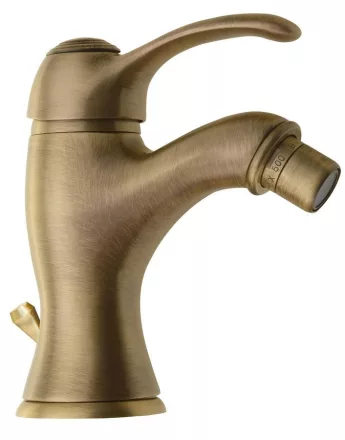 Sapho Kirké egykaros bidé csaptelep automata leeresztővel, bronz KI03B
