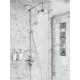 Sapho termosztátos zuhanyrendszer, króm KI139