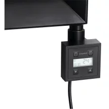   Sapho Ktx elektromos termosztátos fűtőpatron 300W, matt fekete KTX-B-300