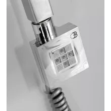   Sapho KTX2 termosztátos elektromos fűtőpatron, 800 W, króm KTX-C-800