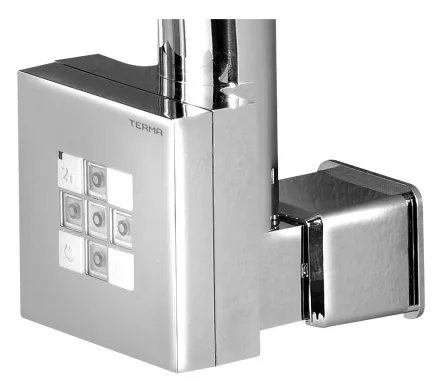 Sapho KTX Wall öt fokozatú elektromos termosztátos fűtőpatron 200W, króm KTX-CW-200