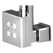   Sapho KTX Wall öt fokozatos elektromos termosztátos fűtőpatron 800W, króm KTX-CW-800