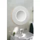 Sapho Lumiro Strip tükör LED világítással 75 cm, matt fehér kivitelben