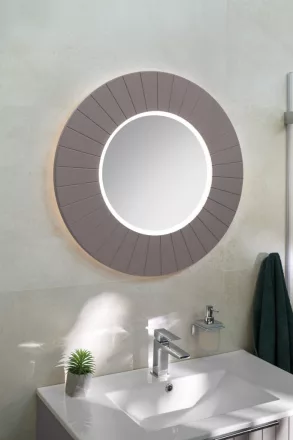 Sapho Lumiro Strip tükör LED világítással 75 cm, agila kivitelben