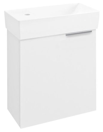 Sapho Latus IX mosdótartó szekrény 44x50x22 cm, balos/jobbos, fehér LT090-3030