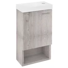   Sapho Latus XI fali mosdótartó szekrény 30x53x16,5 cm, mokka tölgy LT711-1212