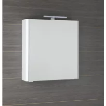   Sapho LUCIE tükrösszekrény LED világítással 65x70x17 cm, fehér LU065-0030