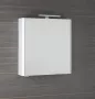 Sapho LUCIE tükrösszekrény LED világítással 65x70x17 cm, fehér LU065-0030
