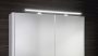 Sapho két ajtós LUCIE tükrösszekrény LED világítással 106x70x17cm, fehér LU105-0030