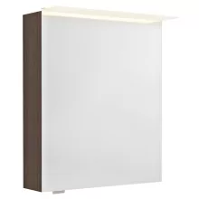   Sapho Linex tükrös szekrény LED világítással 60x70x15 cm, jobbos/balos kivitel, rusztikus fenyő LX060-0016