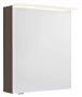 Sapho Linex tükrös szekrény LED világítással 60x70x15 cm, jobbos/balos kivitel, rusztikus fenyő LX060-0016