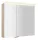 Sapho Linex tükrös szekrény LED világítással 80x70x15 cm, bardini szilva LX080-0013