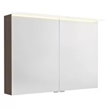   Sapho Linex tükrös szekrény LED világítással 100x70x15 cm, rusztikus fenyő LX100-0016