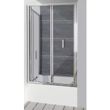   Polysan Deep zuhanyajtó transzparent üveg 165x100, króm MD1910