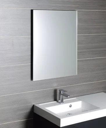Sapho Accord fazettás tükör lekerekített sarkokkal 40x60 cm, akasztó nélkül MF422