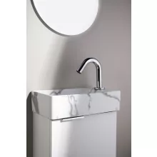   Sapho Small Margitha kerámia kézmosó 38x22 cm, jobbos/carrara MGT38217