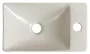 Sapho Small Margitha kerámia kézmosó 38x22 cm, jobbos/bézs MGT38221