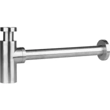 Sapho Minimal mosdószifon, 1"1/4, inox MI036