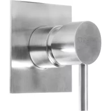   Sapho Minimal falba süllyesztett zuhanycsaptelep, zuhanyszett nélkül, inox MI041