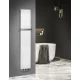 Sapho Smartella acél fürdőszobai radiátor 250x1490 mm matt fehér kivitelben.