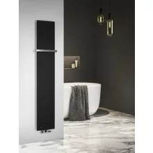 Sapho Smartella acél fürdőszobai radiátor 250x1490 mm matt fekete kivitelben.