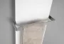 Sapho Smartella törölközőtartó radiátorra 250 mm szálcsiszolt rozsdamentes acél kivitelben.