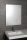 Sapho Cosmetico fali tükör 60x80 cm, beépített kozmetikai tükörrel háromszoros nagyítással MIR2