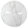 Sapho Dalma kerámia mosdó 42x42, fehér márvány mintázattal MM117