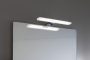 Sapho Miraka LED világítás tükörhöz 30x12 cm, króm MR300