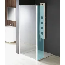   Polysan Modular fix zuhanyfal átlátszó üveggel L típusú ajtós, 2/1-es modul 700mm, króm profil MS3A-70
