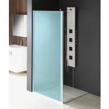   Polysan Modular nyíló zuhanyfal fix walkin falhoz, átlátszó üveggel L típusú ajtós, 2/2-es modul, 600mm MS3B-60