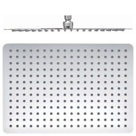 Sapho SLIM rozsdamentes acél fejzuhany 400x300 mm, króm MS585
