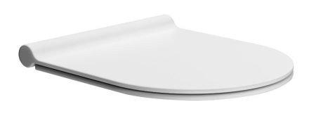 Sapho GSI Pura/Kube X Slim WC-ülőke Soft Close zsanérral, matt fehér MS76SN09