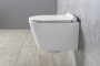 Sapho Gsi Norm Slim WC-ülőke, Soft-close, duroplast, fehér MS76SN11