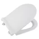 Sapho Gsi Norm WC-ülőke, SLIM, Soft Close, fehér/króm MS86CSN11
