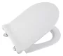 Sapho Gsi Norm WC-ülőke, SLIM, Soft Close, fehér/króm MS86CSN11